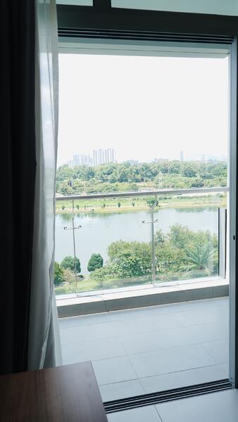 Service Residence for Rent at Dorsett Waterfront Subang - DEV VJ - Balcony - PropertyGuru.com.my