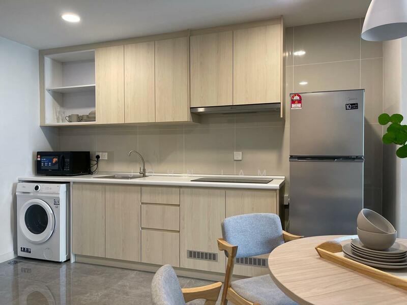 Service Residence for Rent at Ooak Serviced Apartments @ Kiara 163 - John Lam - Kitchen - PropertyGuru.com.my