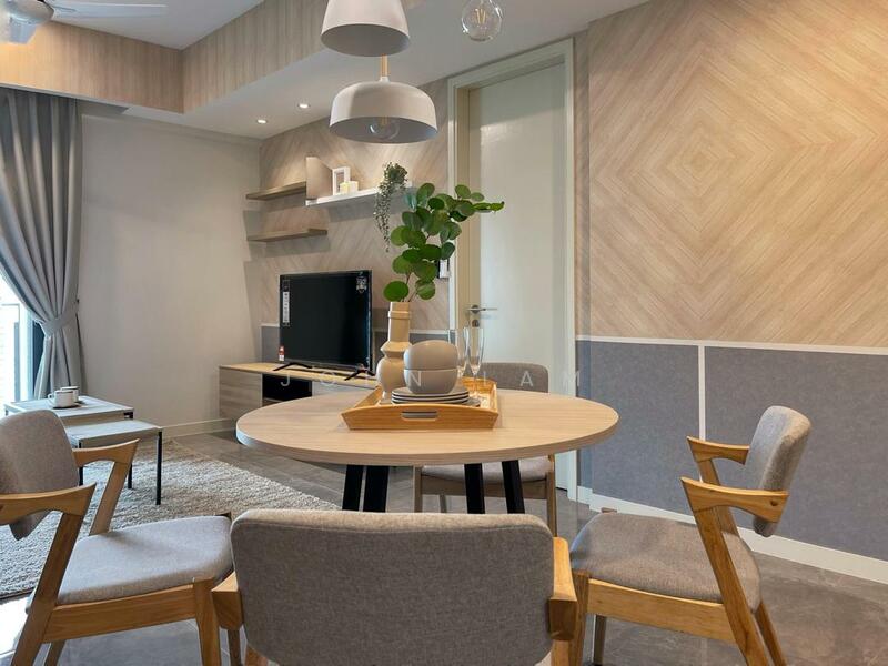 Service Residence for Rent at Ooak Serviced Apartments @ Kiara 163 - John Lam - Living Room - PropertyGuru.com.my
