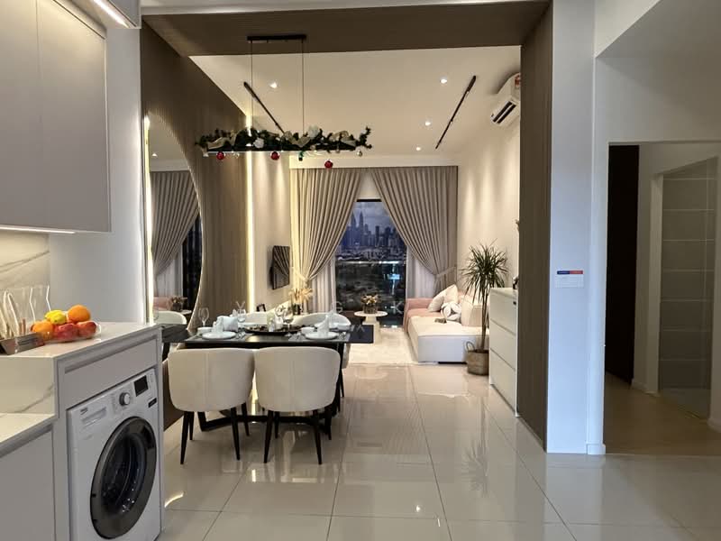 Service Residence for Sale at EkoTitiwangsa - Ying Kai - Dining Room - PropertyGuru.com.my
