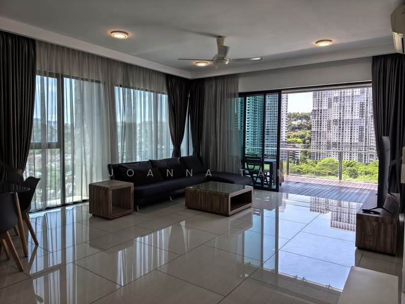 Condominium for Rent at One Central Park - Joanna Tan - Living Room - PropertyGuru.com.my