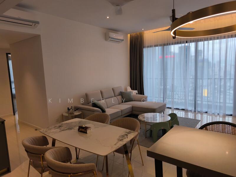 Condominium for Rent at One Cochrane Residence - Kimberly Chan - Living Room - PropertyGuru.com.my