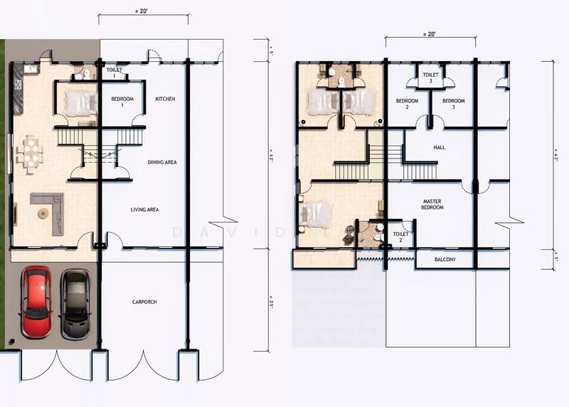 For Sale 2-storey Taman Vila Permai (Perak)