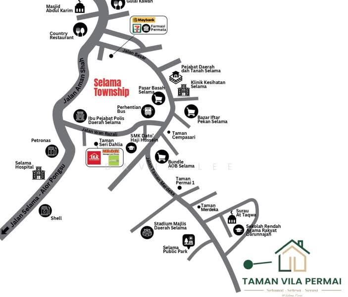 For Sale 2-storey Taman Vila Permai (Perak)