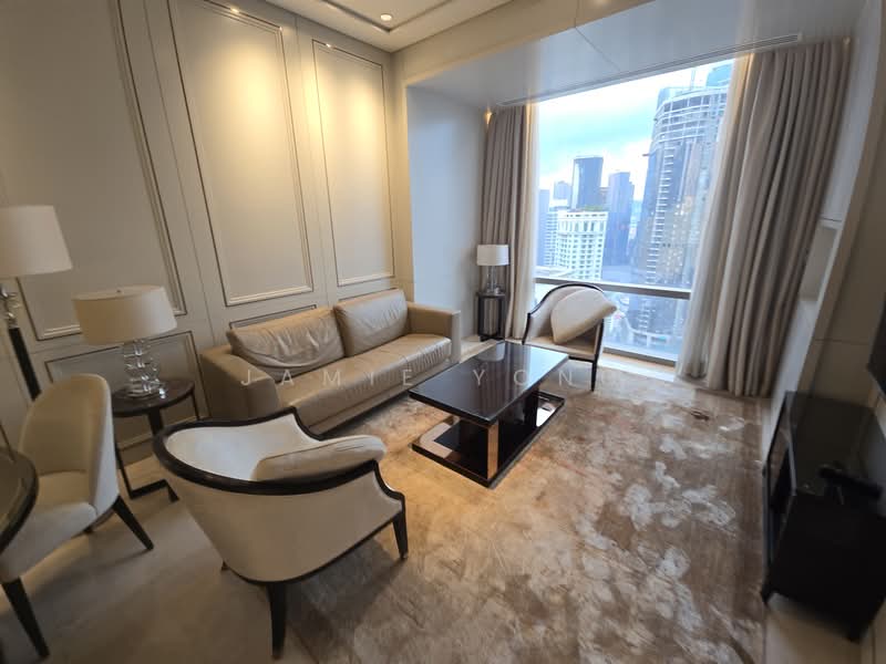 Service Residence for Rent at Pavilion Suites - Jamie Yong - Living Room - PropertyGuru.com.my