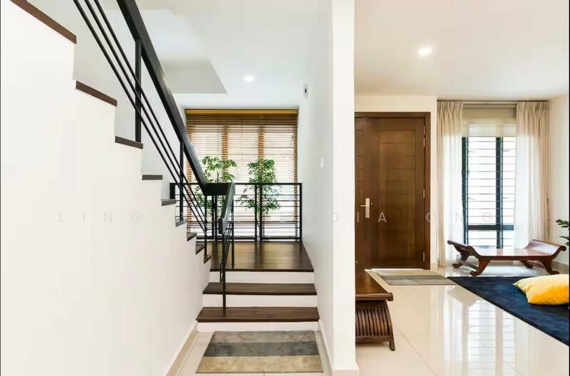 Stairway & Part of Living Area