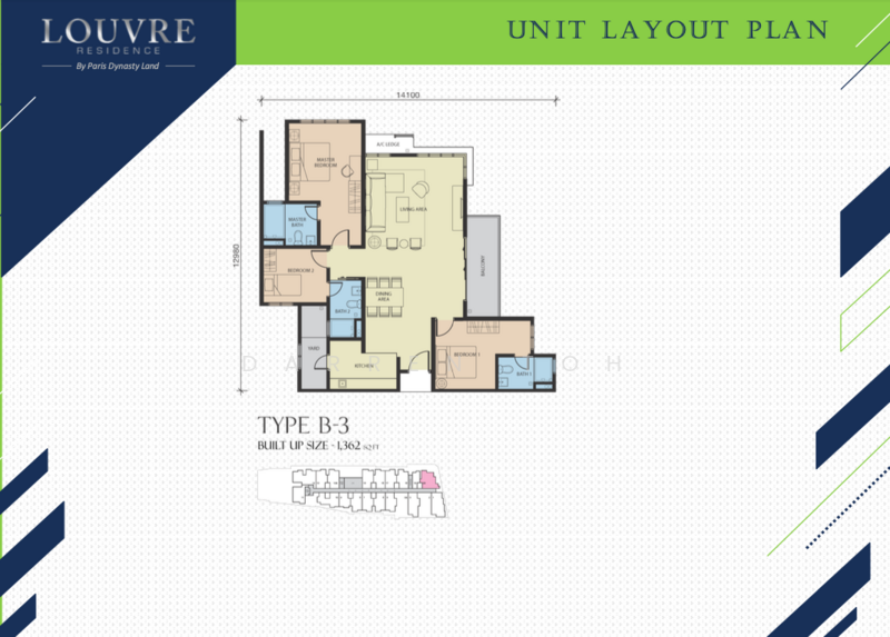 Service Residence for Sale at Serviced Residence @ The Louvre @ Country Heights - Darren Toh - PropertyGuru.com.my