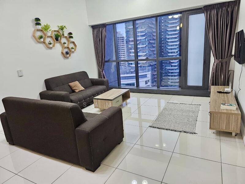 Service Residence for Rent at M City - Sam Yap - Living Room - PropertyGuru.com.my