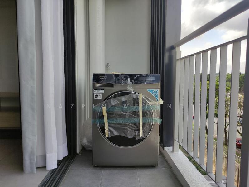 Service Residence for Rent at DK Impian - Nazrin Affendy - Balcony - PropertyGuru.com.my