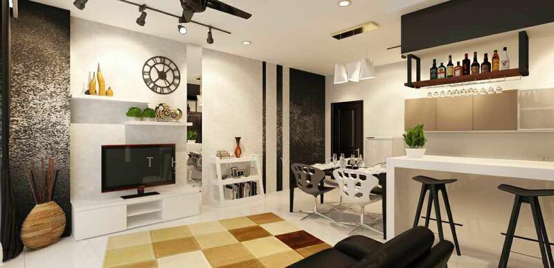 Servis Apartment untuk Disewa di Mercu Summer Suites - Thormy Goh - Living Room - PropertyGuru.com.my