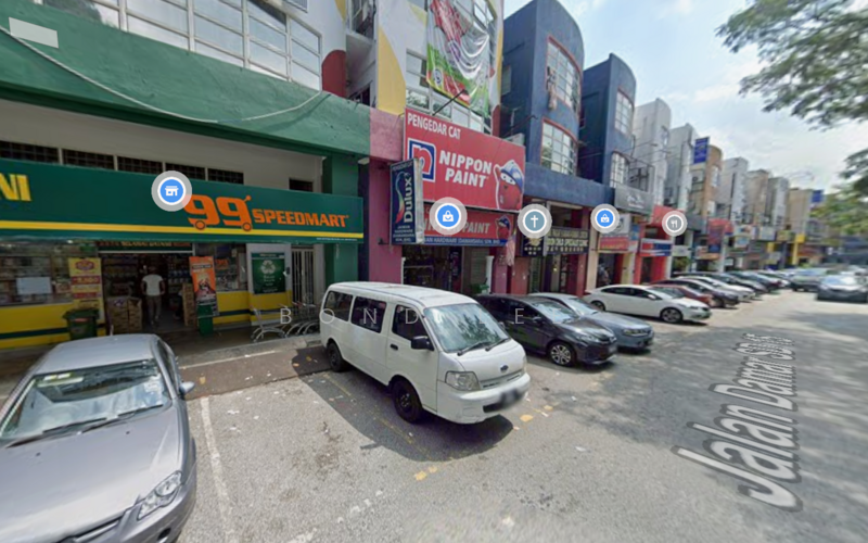 For Rent - Bandar Sri Damansara SD15 MainRoad GF Shop Sungai Buloh