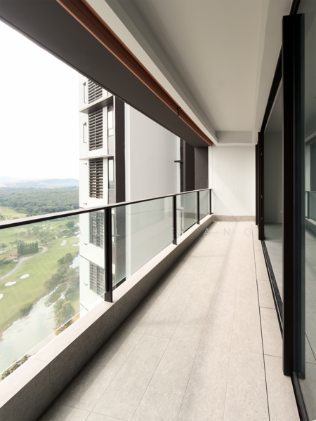 Golf Course Facing Balcony