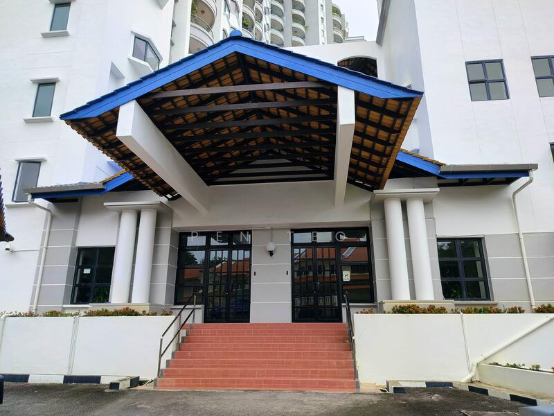 Condominium for Sale at Seaview Garden - Pen Teo - Block Entrance  - PropertyGuru.com.my