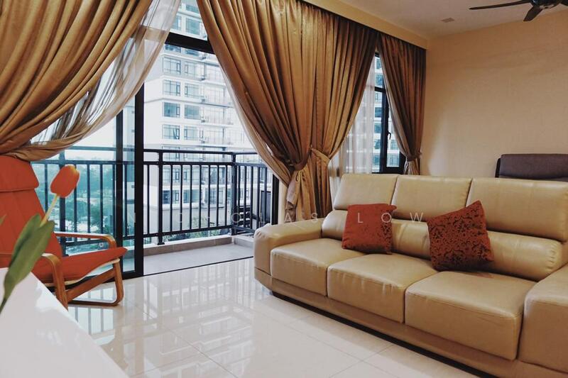 Service Residence for Rent at Molek Regency - Nicholas Low - Living Room - PropertyGuru.com.my