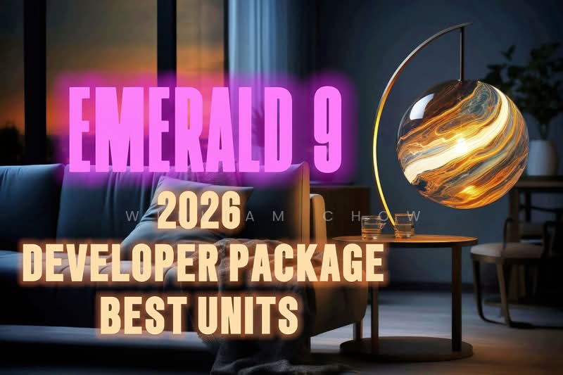 Servis Apartment untuk Dijual di Emerald 9 - William Chow - Living Room - PropertyGuru.com.my