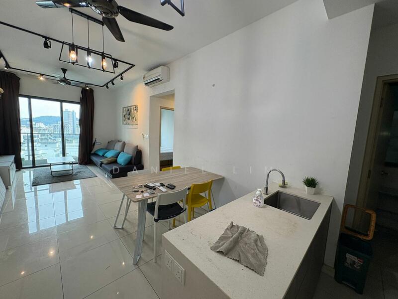 Service Residence for Rent at V Residence 2 @ Sunway Velocity - Daniel Lim - Living Room - PropertyGuru.com.my