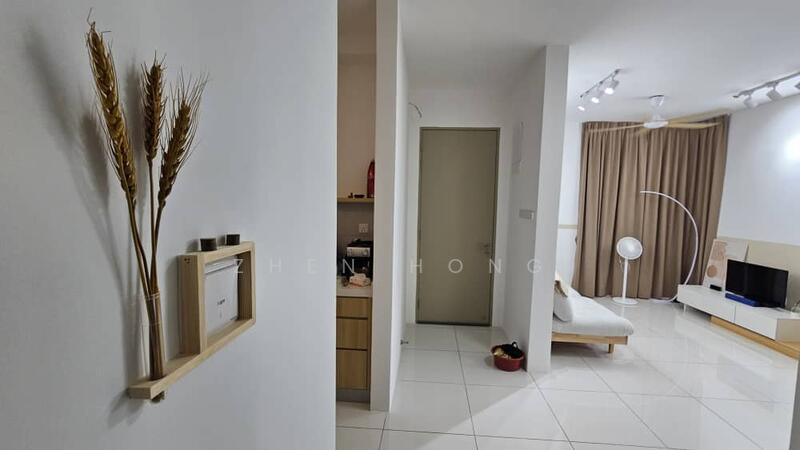 Service Residence for Rent at Vivo Executive Apartment - Zhen Hong - Living Room - PropertyGuru.com.my