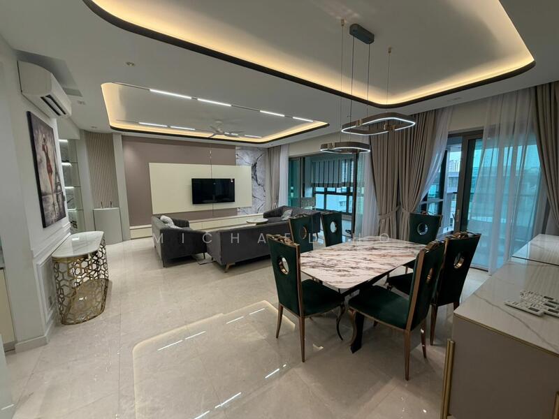 Seni Mont Kiara untuk Untuk Disewa - RM 15,000 /bulan, Feb 2026 - Living Room - PropertyGuru.com.my