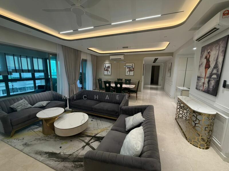 Seni Mont Kiara untuk Untuk Disewa - RM 15,000 /bulan, Feb 2026 - Living Room - PropertyGuru.com.my