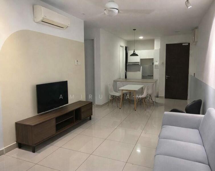 Service Residence for Rent at H2O Residences - Amirul Ami - Living Room - PropertyGuru.com.my