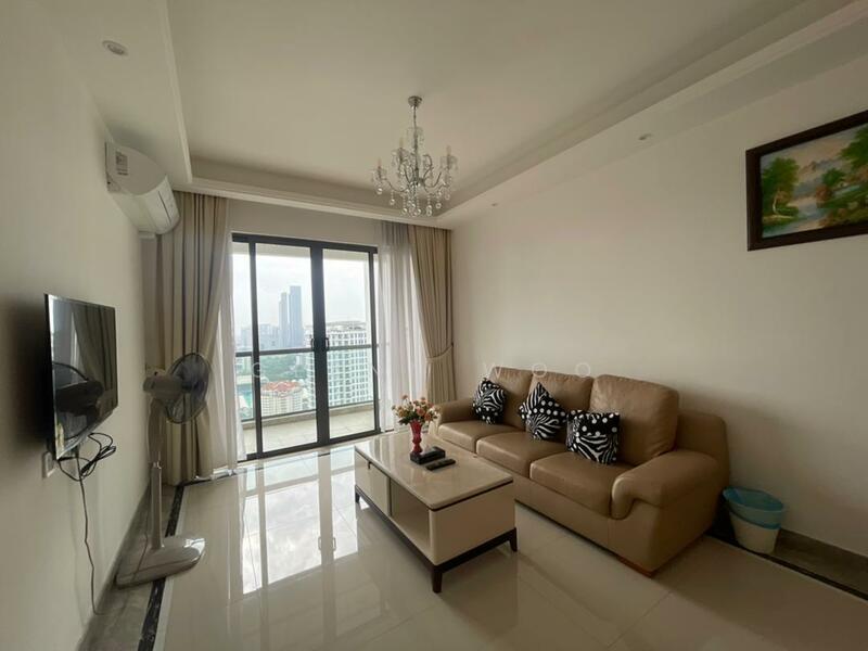 Service Residence for Sale at R&F Princess Cove Phase 1 - Glenn Woo - Living Room - PropertyGuru.com.my