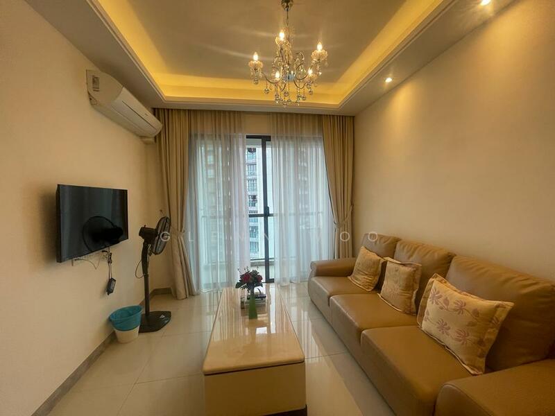Service Residence for Sale at R&F Princess Cove Phase 1 - Glenn Woo - Living Room - PropertyGuru.com.my