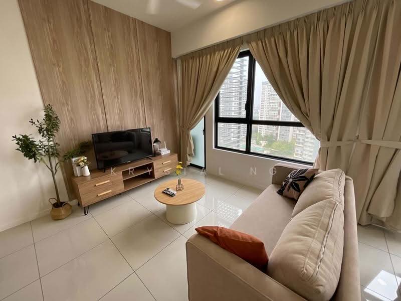 Kediaman Servis untuk Disewa di SouthPlace Residences @ Tropicana Metropark - Krystal Ng - Living Room - PropertyGuru.com.my