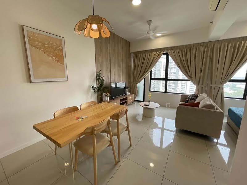 Kediaman Servis untuk Disewa di SouthPlace Residences @ Tropicana Metropark - Krystal Ng - Living Room - PropertyGuru.com.my