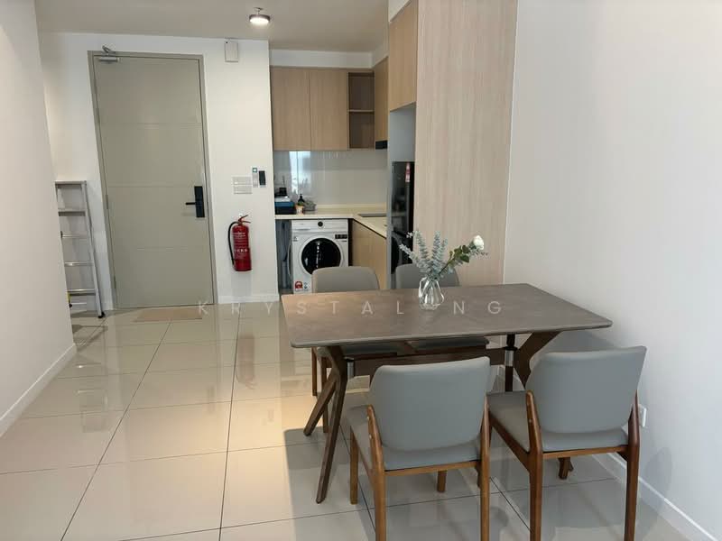 Servis Apartment untuk Disewa di SouthPlace Residences @ Tropicana Metropark - Krystal Ng - Dining Room - PropertyGuru.com.my
