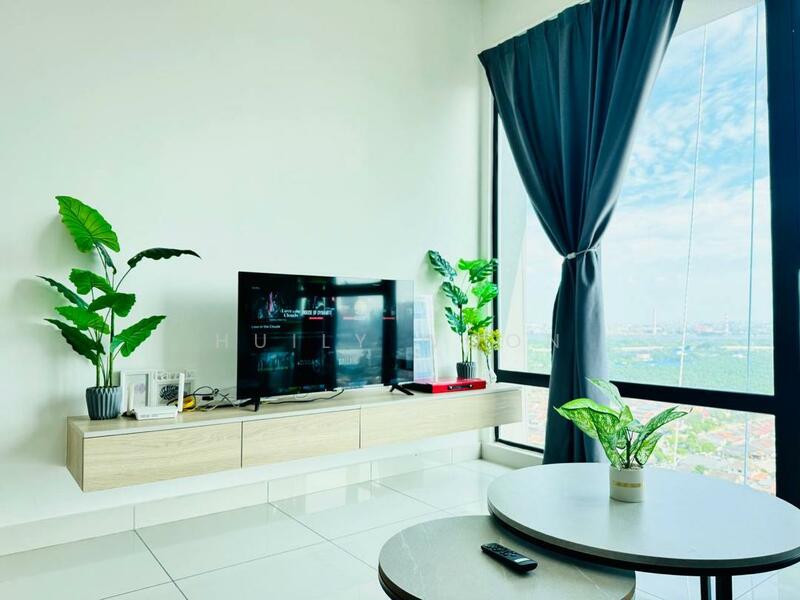 Service Residence for Sale at Southkey Mosaic - Huily Woon - Living Room - PropertyGuru.com.my