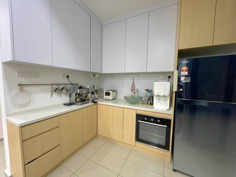Service Residence for Sale at THE SENAI GARDEN (PANGSAPURI IMPIAN SENAI) - Claire Lai - Kitchen - PropertyGuru.com.my