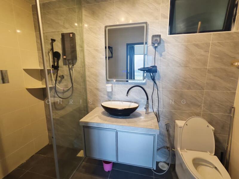 Service Residence for Rent at Southkey Mosaic - Christina Ling - Bathroom - PropertyGuru.com.my