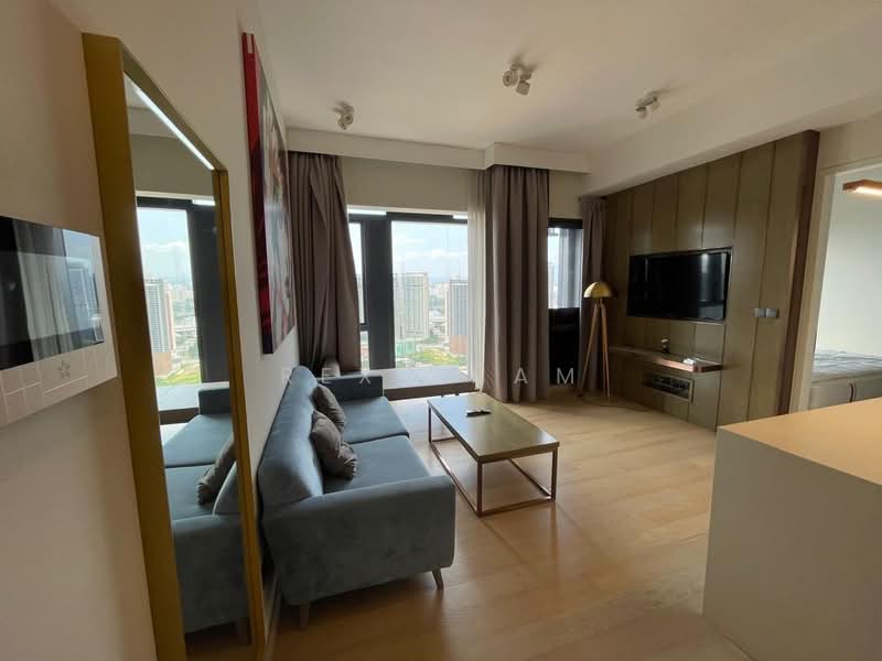 Kediaman Servis untuk Dijual di Star Residences One - Rex Tham - Living Room - PropertyGuru.com.my