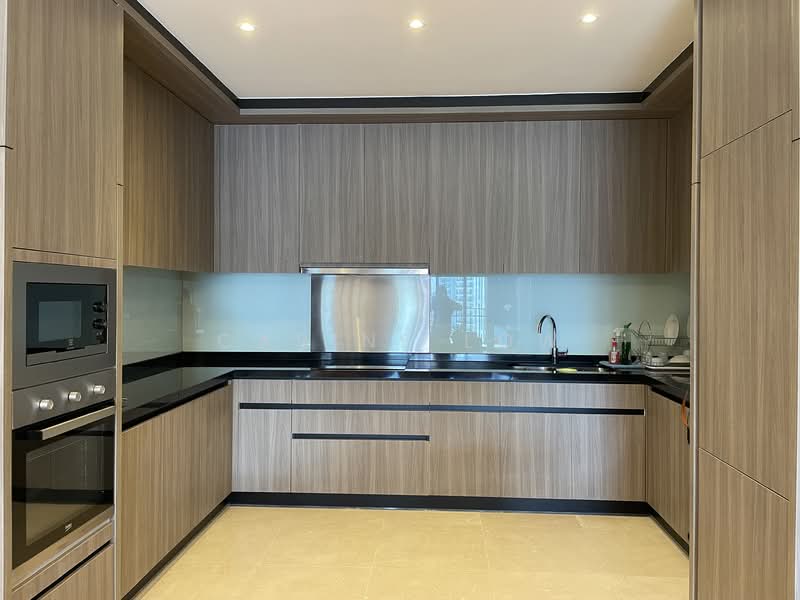Service Residence for Rent at Straits Residences - Carine low - Kitchen - PropertyGuru.com.my