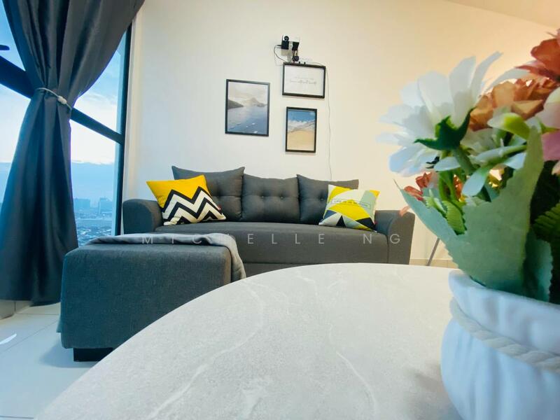 Service Residence for Sale at Southkey Mosaic - Michelle Ng - Living Room - PropertyGuru.com.my