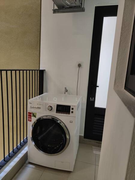 Service Residence for Rent at Parc 3 - MiQi Lim - Balcony - PropertyGuru.com.my
