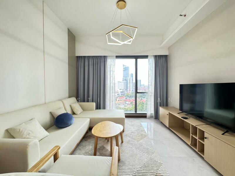 Service Residence for Rent at Lavile Kuala Lumpur - Justin Thian - Living Room - PropertyGuru.com.my