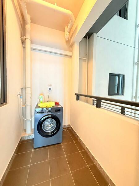 Service Residence for Sale at R&F Princess Cove Phase 1 - Shi Ting - Balcony - PropertyGuru.com.my