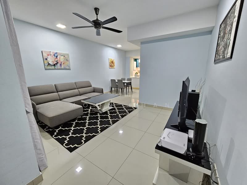 Service Residence for Sale at Solaris Dutamas - Moon Chan - Living Room - PropertyGuru.com.my