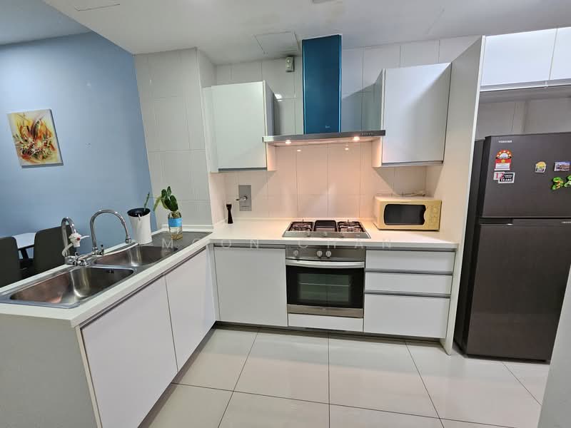 Service Residence for Sale at Solaris Dutamas - Moon Chan - Kitchen - PropertyGuru.com.my