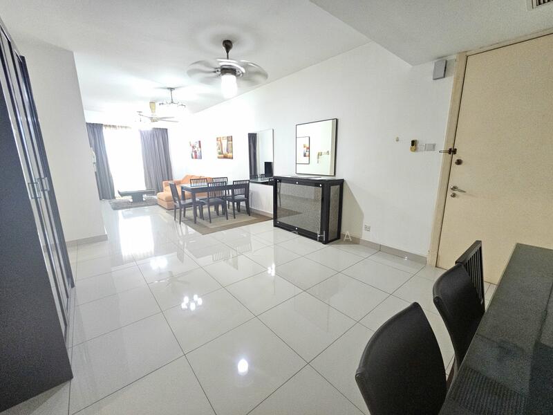 Service Residence for Sale at Solaris Dutamas - Moon Chan - Living Room - PropertyGuru.com.my