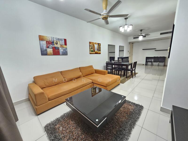Service Residence for Sale at Solaris Dutamas - Moon Chan - Living Room - PropertyGuru.com.my