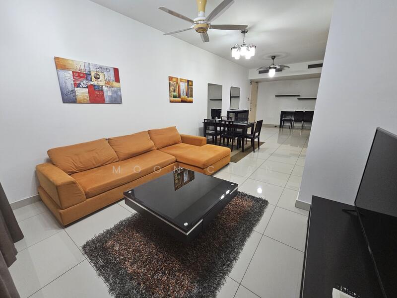 Service Residence for Sale at Solaris Dutamas - Moon Chan - Living Room - PropertyGuru.com.my