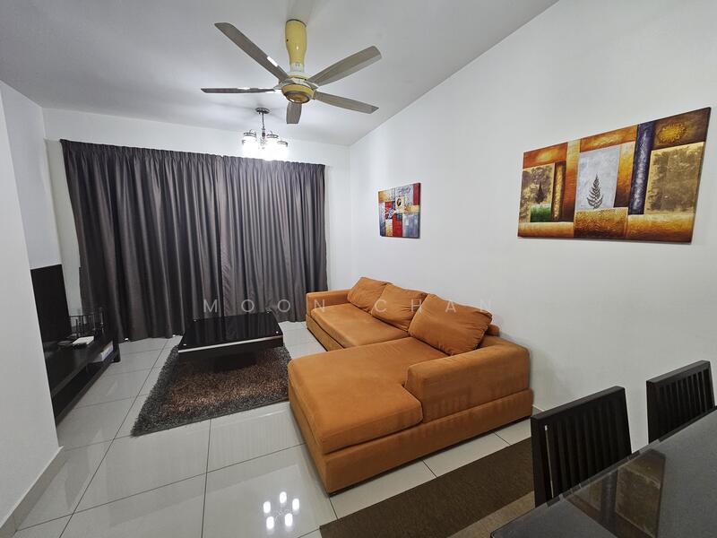 Service Residence for Sale at Solaris Dutamas - Moon Chan - Living Room - PropertyGuru.com.my