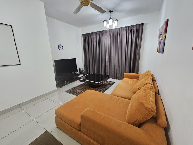 Service Residence for Sale at Solaris Dutamas - Moon Chan - Living Room - PropertyGuru.com.my