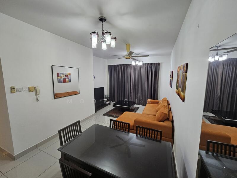 Service Residence for Sale at Solaris Dutamas - Moon Chan - Living Room - PropertyGuru.com.my