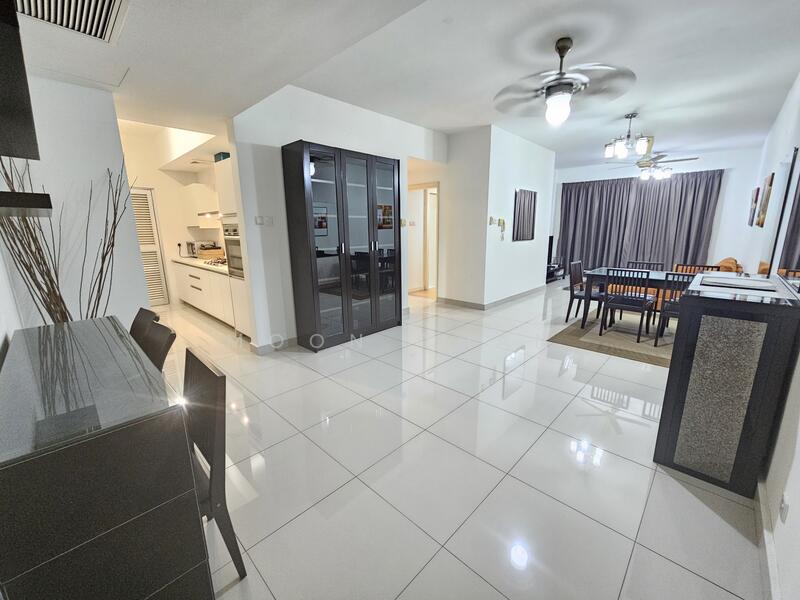 Service Residence for Sale at Solaris Dutamas - Moon Chan - Living Room - PropertyGuru.com.my