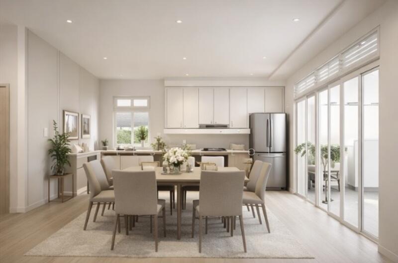 2-storey Terraced House for Sale in City Garden (Samarahan) - Leslie Loi - Dining Room - PropertyGuru.com.my