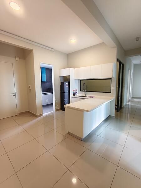 Dry Kitchen and Living Area