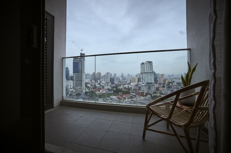 Service Residence for Sale at Fraser Residence (188 Suites) - Adam Yeap - Balcony - PropertyGuru.com.my